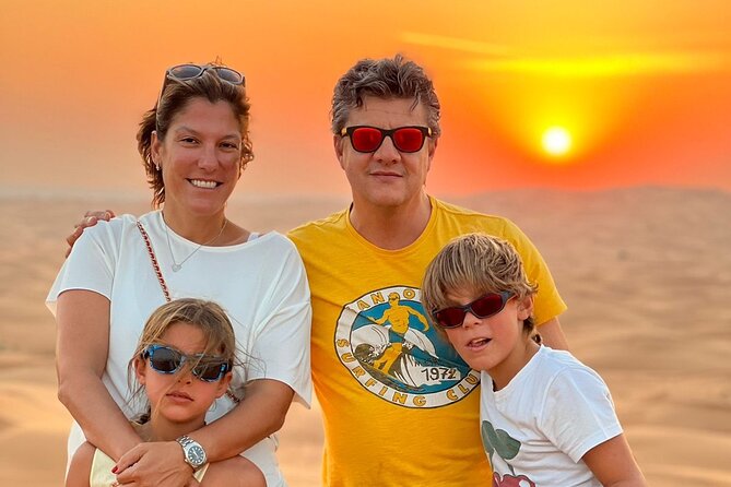 Red Dune 4x4 Desert Safari with Sand Boarding & Camel (4 hr) - Sandboarding on the red sand