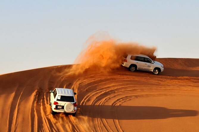 Red Dune Evening Desert Safari with Sandbashing and BBQ Dinner - Key points at a glance