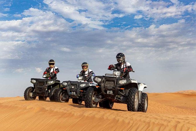 Red Dunes Safari By Quad Bike, Sandboarding, Camel Ride & BBQ Dinner - The one-hour quad-bike ride is the main event