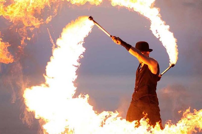 Red Dunes Safari with BBQ dinner, Falcon and Camel Ride - Tanura, belly dancing, and the fire show