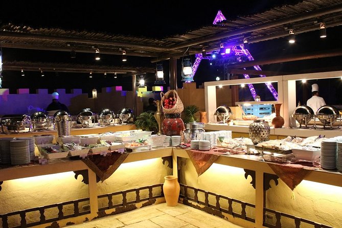 Sahara Arabian Desert Dinner Experience with Transport from Dubai - Leaving Dubai for a lantern-lit desert fort