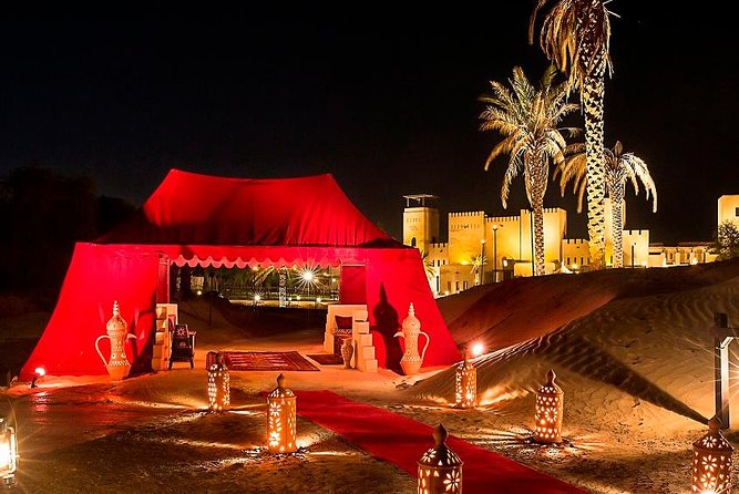 Sahara Arabian Desert Dinner Experience with Transport from Dubai - Practical advice before you reserve