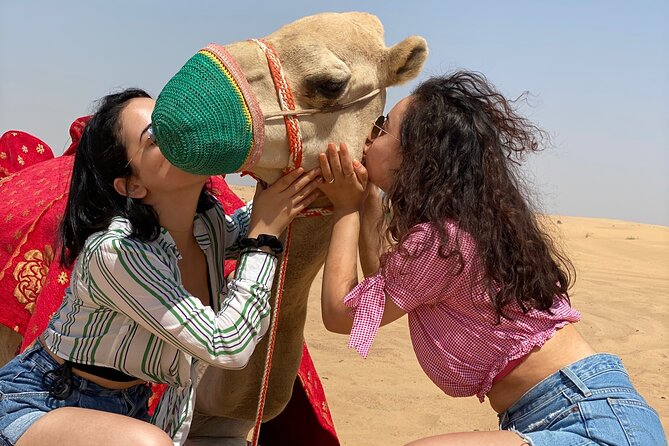 Self Drive Quad Bike in Open Desert With Sand Boarding and Camels - Who will enjoy this most