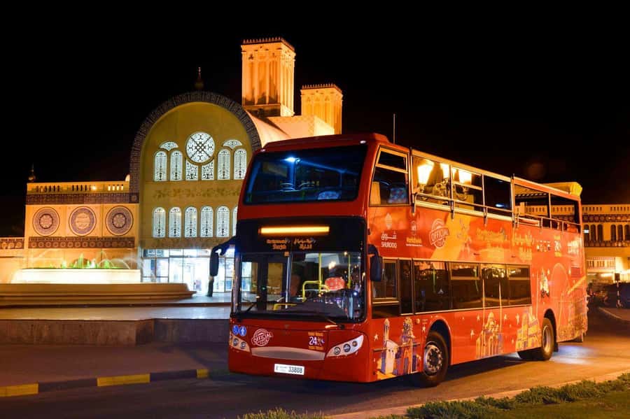 Sharjah: City Sightseeing Hop-On Hop-Off Bus Tour - Stops 7 to 10: beach, aquarium, and Al Qasba