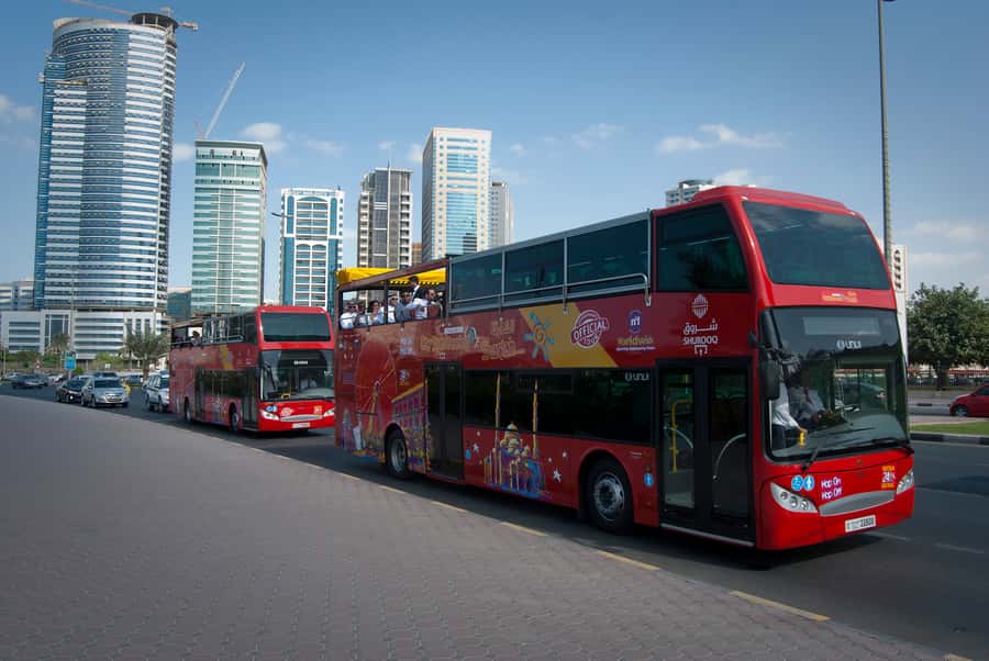 Sharjah: City Sightseeing Hop-On Hop-Off Bus Tour - Stops 11 to 13: malls, shopping, and King Faisal Road