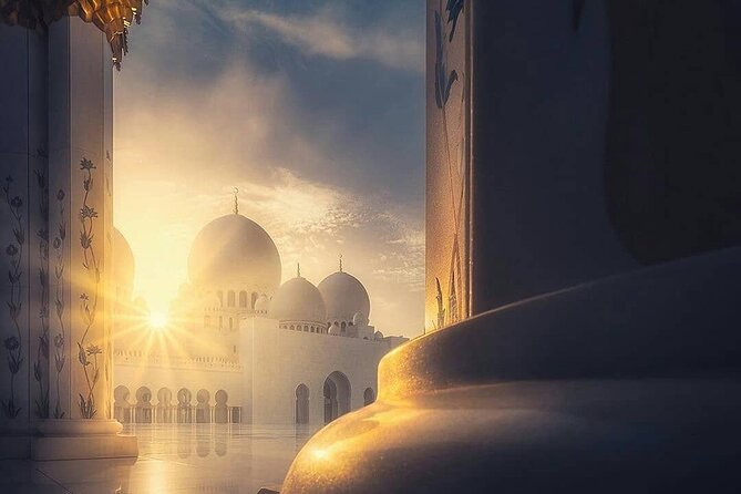 Sheikh Zayed Grand Mosque with Ferrari World from Dubai - Why this Abu Dhabi pairing works