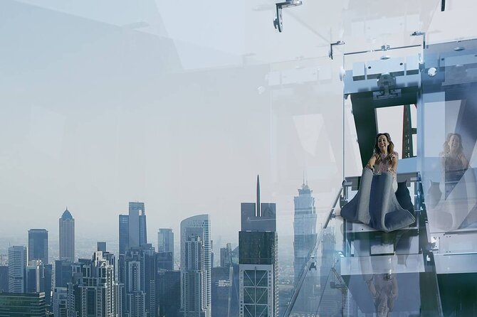 Sky Views Observation Deck Admission Ticket - The glass slide is the main thrill