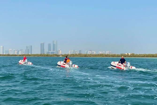 Small-Group Self-Drive Speedboat Tour in Yas Island Mangroves - Heritage Island and Al Raha Creek