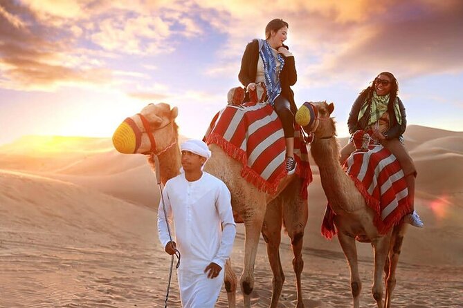 Sunrise Private Desert Safari with Refreshment & Camel Ride Dubai - Sandboarding adds a short burst of fun