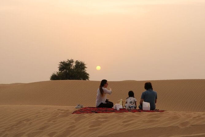 Sunrise Private Desert Safari with Refreshment & Camel Ride Dubai - Camel riding brings a slower view of the desert