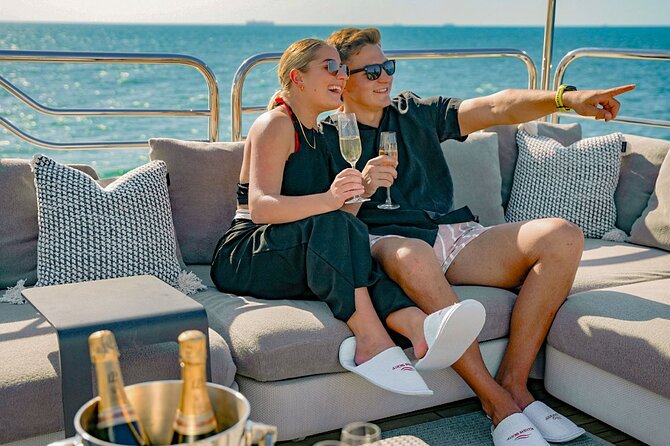 Sunseeker Superyacht: VIP Dining, Premium Drinks & Music - Omakase sushi, black cod, and crispy rice
