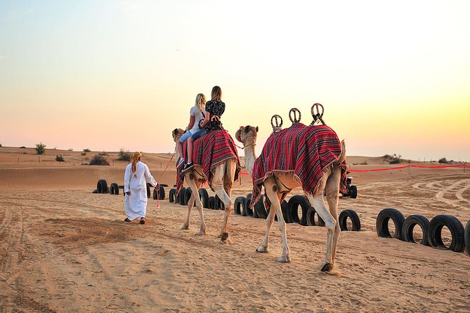 Sunset Camel Trek & Red Dunes Safari with BBQ at Al Khayma Camp From Dubai - What this Dubai desert safari is really like