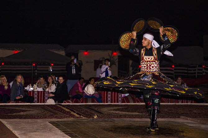 Sunset Camel Trekking with Falcon Show & VIP BBQ Dinner - A Camel Ride Built Around Sunset