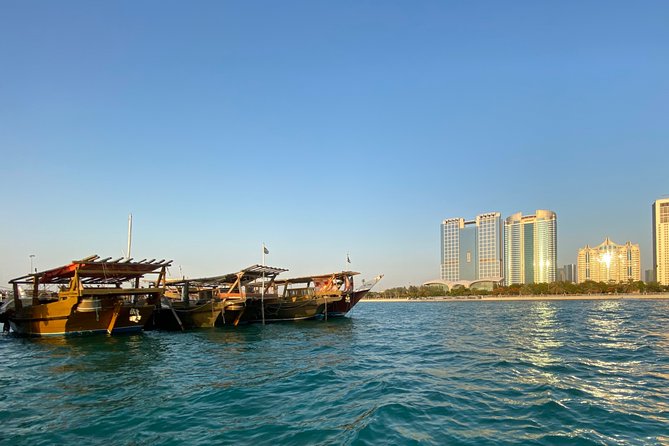 Sunset Corniche Cruise - 2 hours trip - The Abu Dhabi waterfront from a small boat
