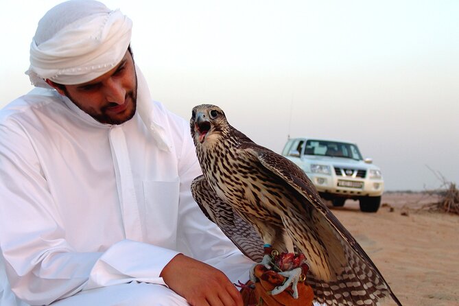 Sunset Desert Safari | Premium BBQ Dinner | Red Sand Dune - Belly dancing, tanoura spinning, and fire performance