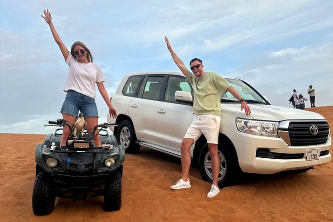 Sunset Desert Safari Quad bike Camel ride Sand Board & BBQ Dinner - How the $70 price holds up