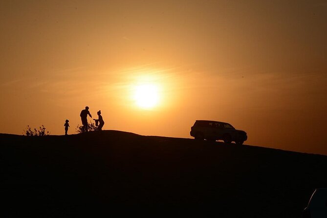 Sunset Evening Safari,Camel ride,live shows and BBQ Dinner with No Hidden Charge - The ride from Dubai to the red dunes