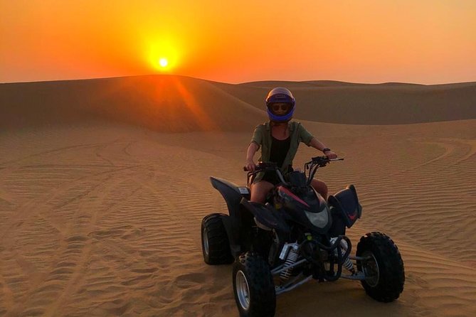 Sunset Quad Bike Tour Dubai (Deep desert ride , sunset in desert) - What the $98 Price Really Covers