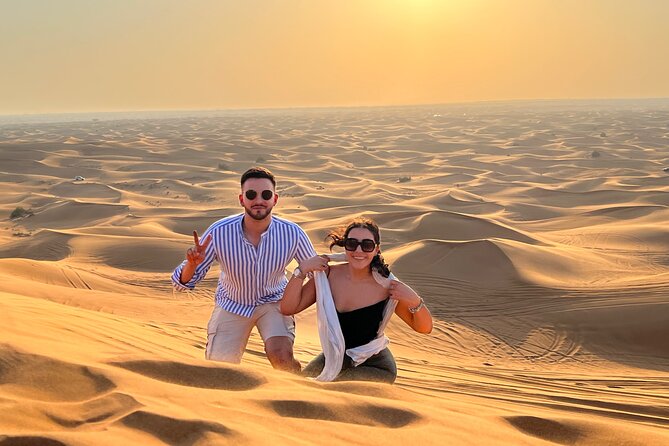 Sunset Safari with BBQ Dune Drive Camel Ride & Dune Buggy option - What the $69.78 price really covers