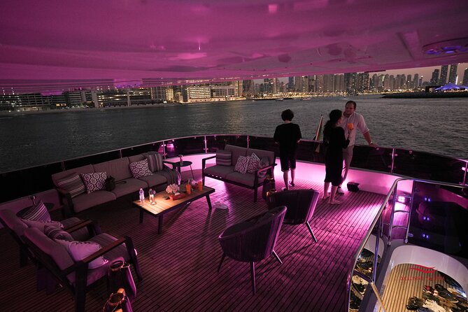 Superyacht Experience in Dubai with Dinner and Live Music - BBQ dinner, pasta, and the real meaning of unlimited drinks