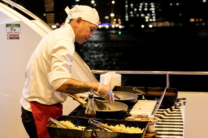 Superyacht Experience in Dubai with Dinner and Live Music - Jumeirah Beach Residence from the water