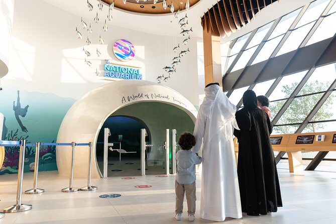 The National Aquarium Abu Dhabi Admission Tickets - Taking your time instead of following a group