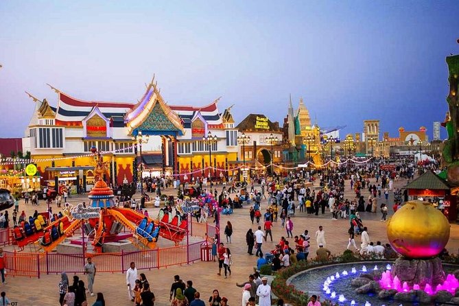 Tickets to Miracle Garden or Butterfly Garden or Global Village - Global Village: shopping, food, and evening entertainment