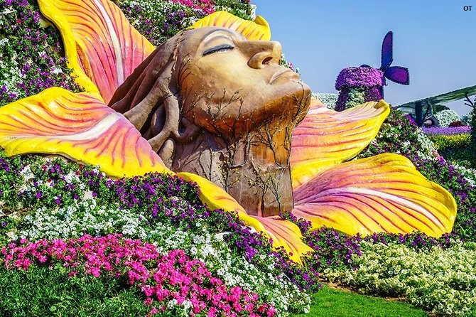 Tickets to Miracle Garden or Butterfly Garden or Global Village - Butterfly Garden: cool domes and close-up color