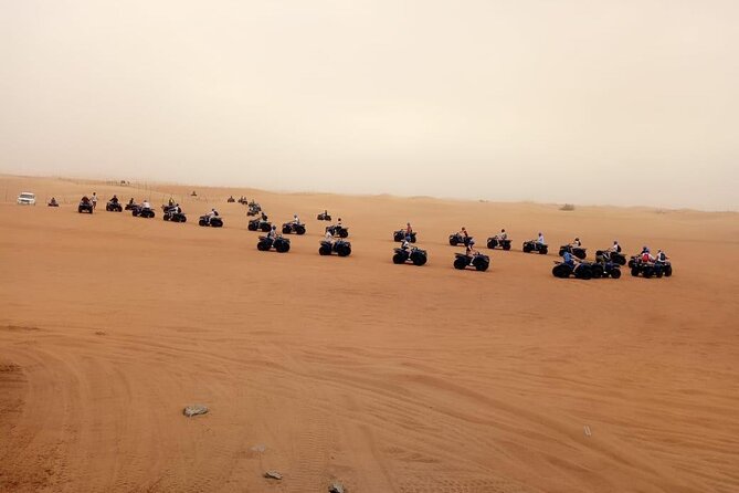 Ultimate Desert Experience Quad Bike, Sandboarding, Camel Ride - A Short Camel Ride with a Cultural Touch