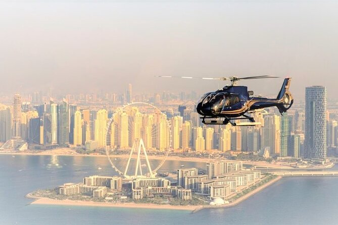 Ultimate Dubai Helicopter Tour with Optional Transfers - Commentary, seating, and the small aircraft