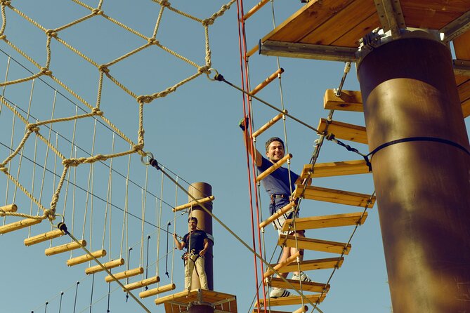 Up to 4 Hour Admission on our Ziplines and Ropes Courses. - From Dubai traffic to Mushrif Park trees
