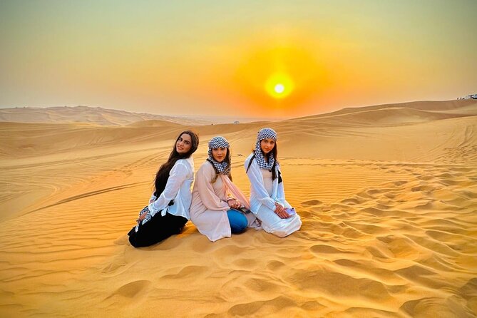 VIP Camp at Red Sand Safari with BBQ Dinner and ATV Ride - Camel rides, falcons, and Bedouin-style camp activities