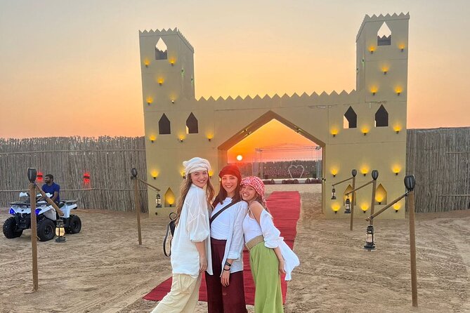 VIP Desert Safari Abu Dhabi with Private Seating Area - From Abu Dhabi hotels to the open desert