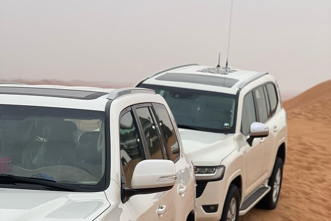 VIP Desert Safari with 4x4 pick up & drop, camel ride bbq dinner - Price, group size, and practical value