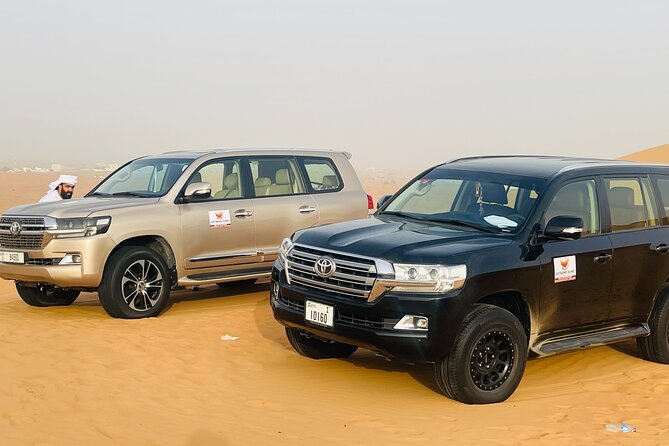 VIP Desert Safari with High Red Dune Bashing & Live BBQ Dinner - The red dunes deliver the main adventure