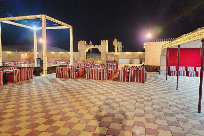 VIP Dubai Desert Safari Camel Ride, Sand Ski, Live BBQ Dinner - BBQ Dinner and Evening Shows