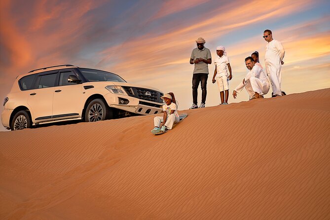 VIP Dubai Desert Safari Camel Ride, Sand Ski, Live BBQ Dinner - Who Will Enjoy This Six-Hour Safari