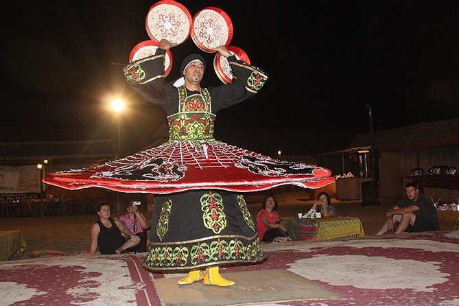 VIP Dubai Desert Safari with Dinner served at table and 3 live Shows - Three shows after dark