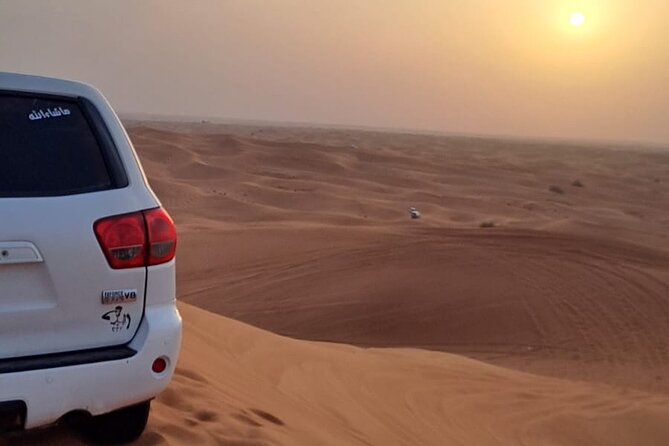 VIP Dubai Desert Safari with Quadbike,Sandboarding & BBQ dinner - BBQ dinner under the open sky
