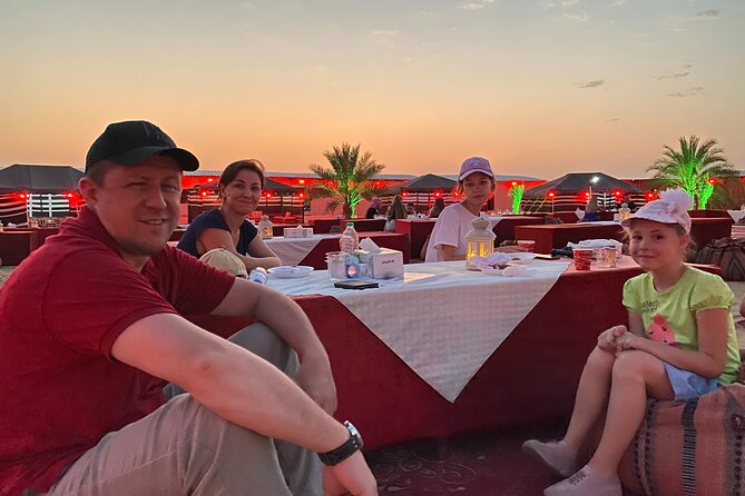VIP Evening Desert Safari with Camel Ride & BBQ Dinner–Shared Car - Sunset photographs from the top of a dune