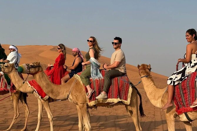 Vip Evening Desert Safari with quad bike,Camel Riding & Dinner - Five Shows After Sunset