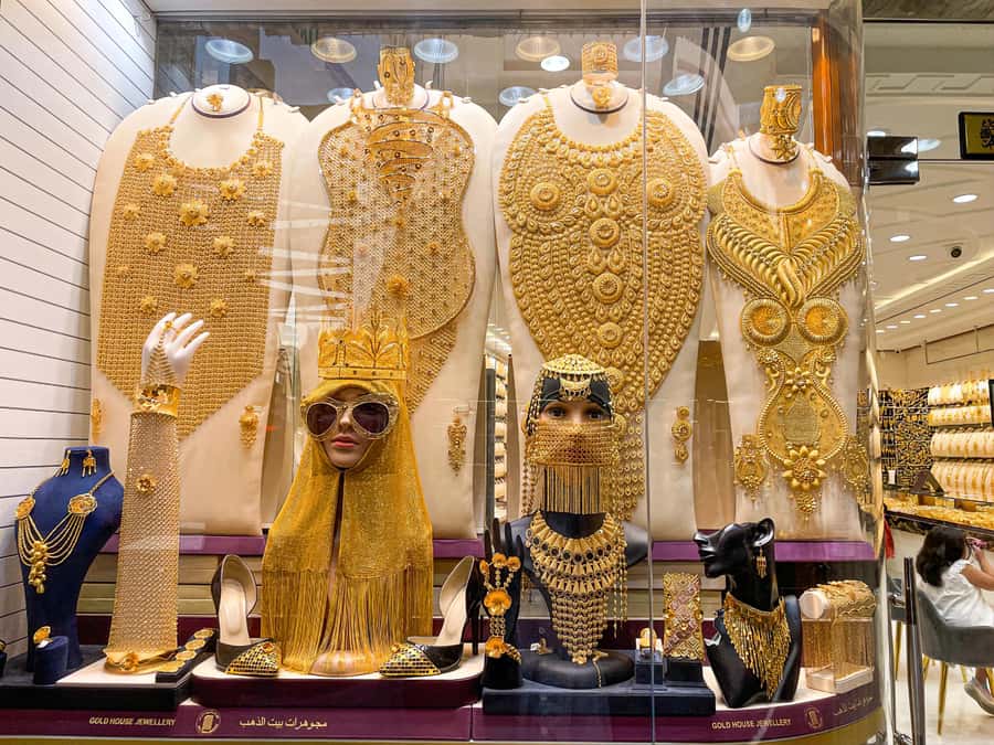 walking tour in old dubai, souks, abra boat, old town - Textile Souk and Al Souq Al Kabeer