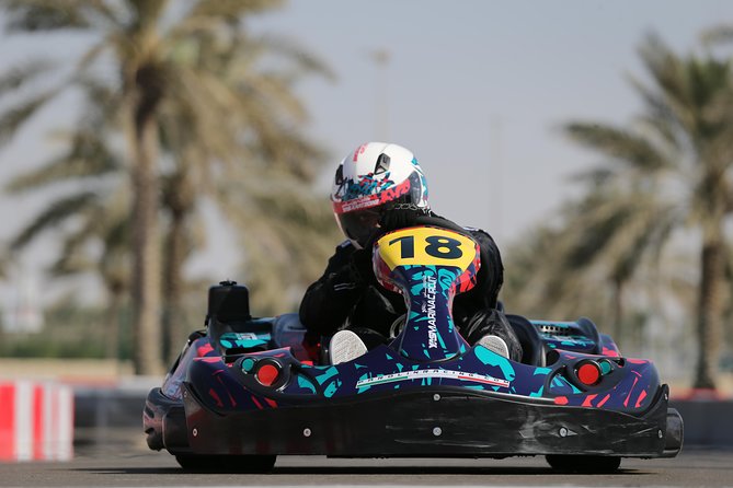 Yas Kartzone - Changing into race gear and learning the controls