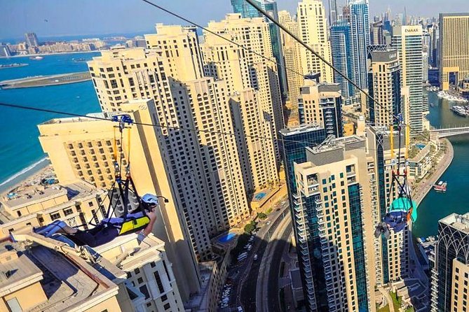 Zipline Experience in Dubai Marina with 1 Way optional Transfers - Rules, clothing, and physical requirements